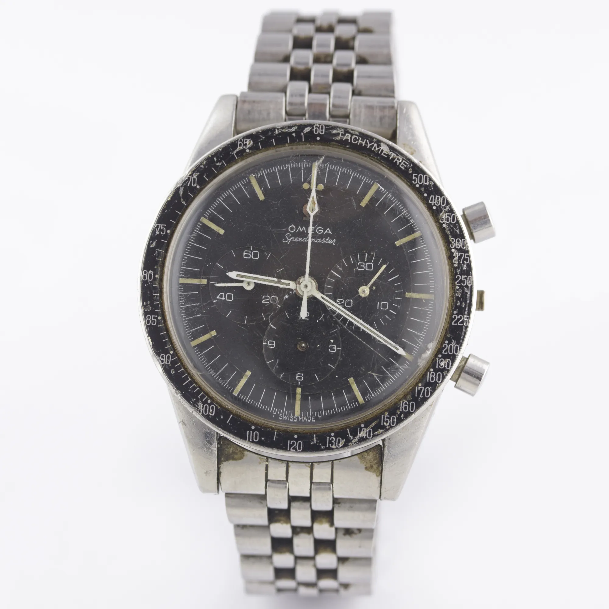 Omega Speedmaster Ed White ST 105.003-65 40mm Stainless steel Black 1