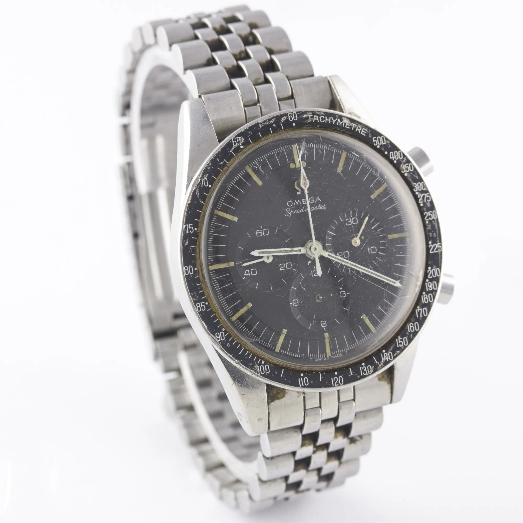 Omega Speedmaster Ed White ST 105.003-65 40mm Stainless steel Black 4