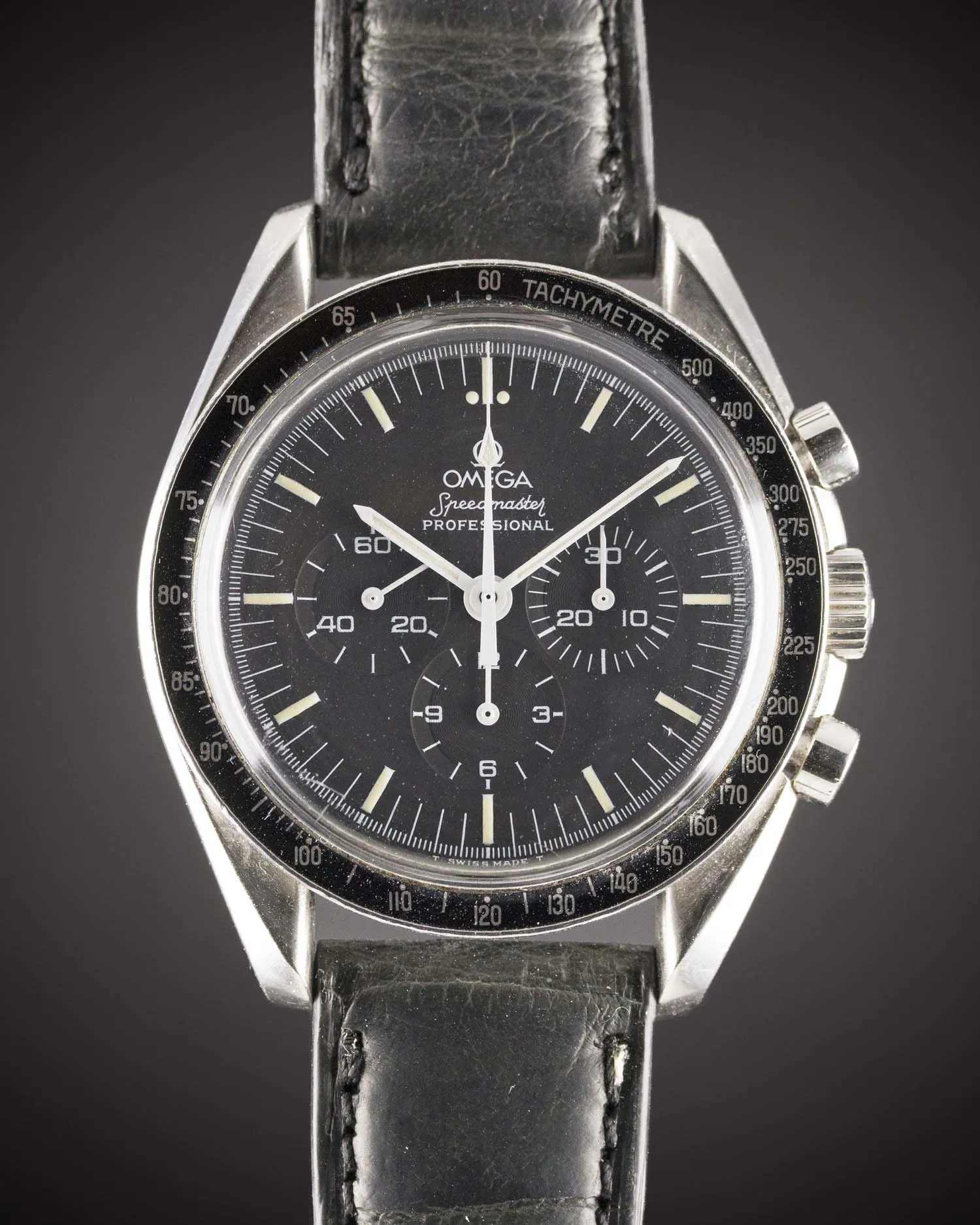 Omega Speedmaster Professional Moonwatch ST 145.022 42mm Stainless steel Black