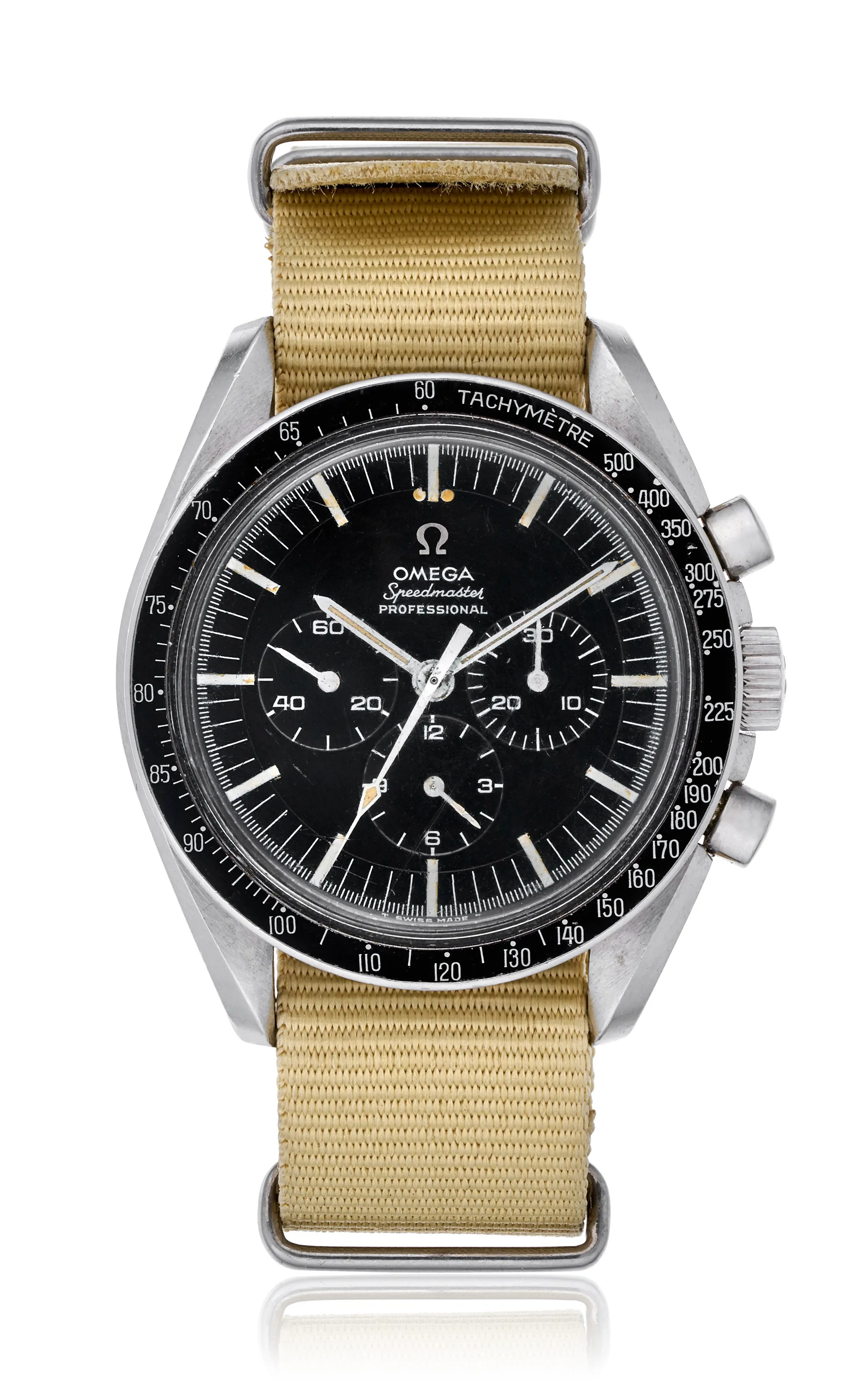 Omega Speedmaster Professional Moonwatch Moonphase 145.012 42mm Stainless steel Black