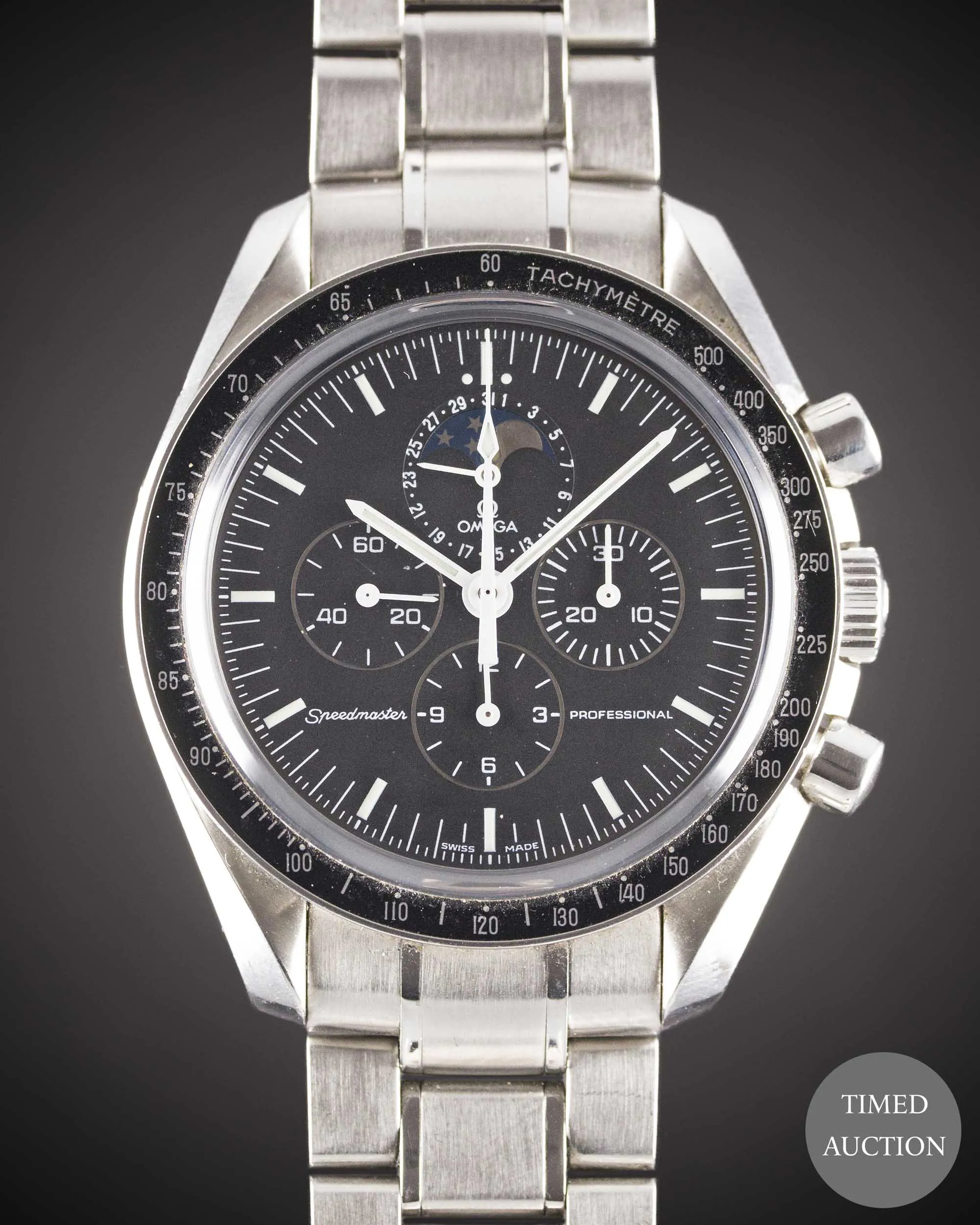 Omega Speedmaster Moonwatch 3576.50.00 42mm Stainless steel Black