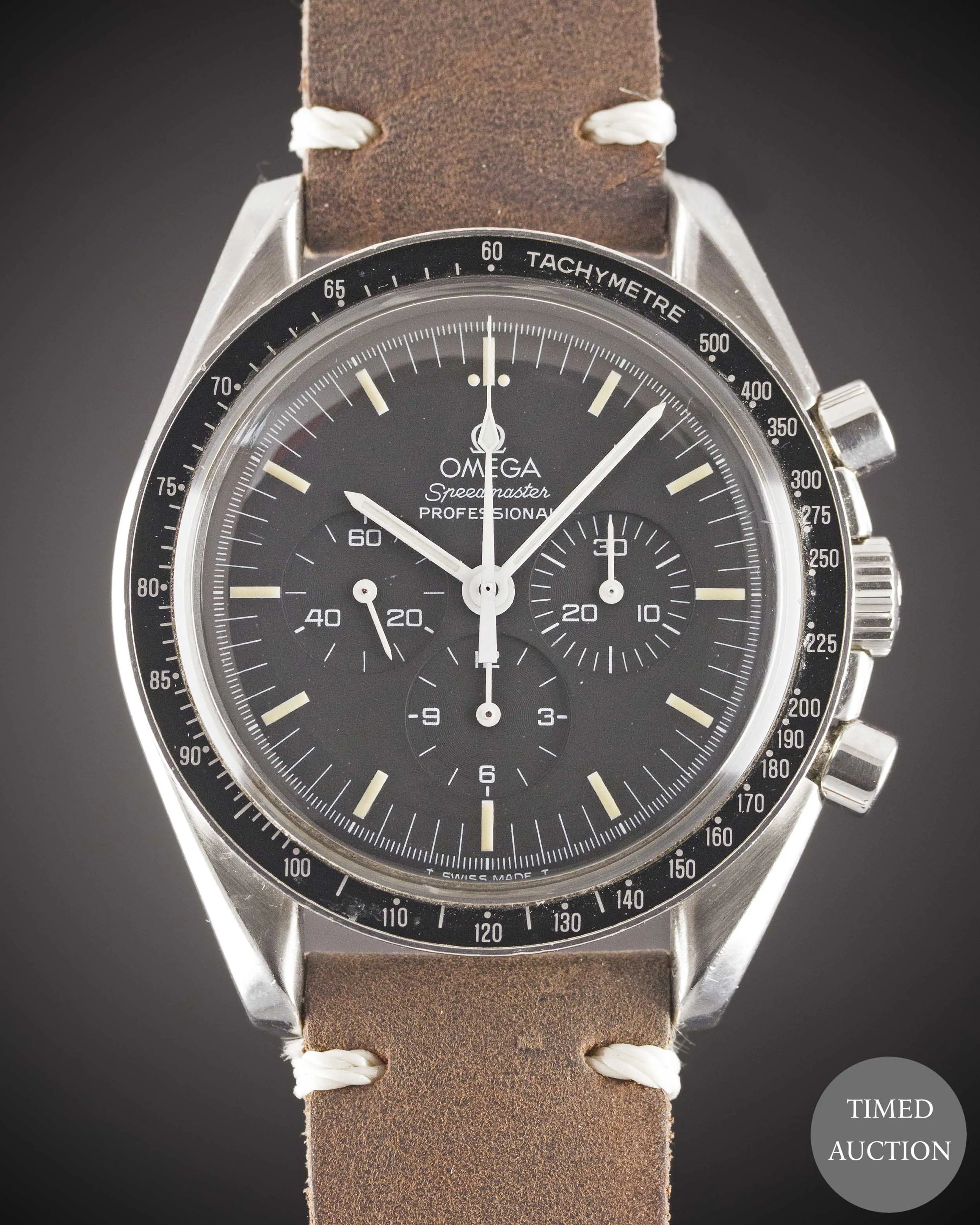 Omega Speedmaster ST 145.022 42mm Stainless steel Black