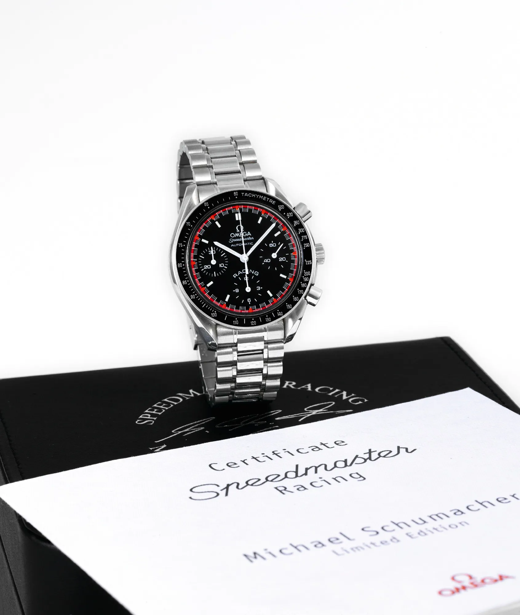 Omega Speedmaster ST 39mm Stainless steel Black