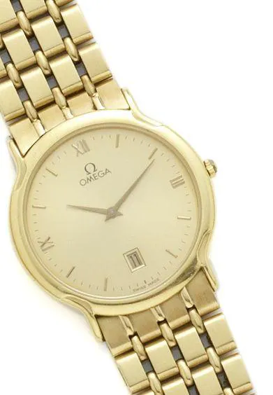 Omega 31mm Yellow gold Champagne