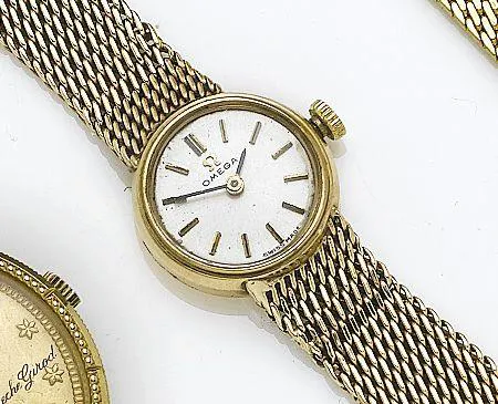 Omega 17mm Yellow gold Silver