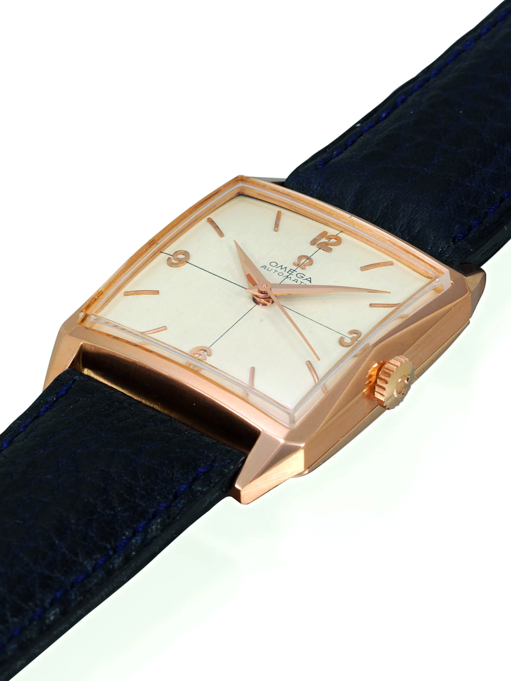 Omega 29mm Rose gold Cream