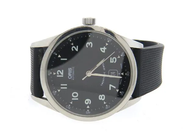 Oris 40mm Stainless steel Black