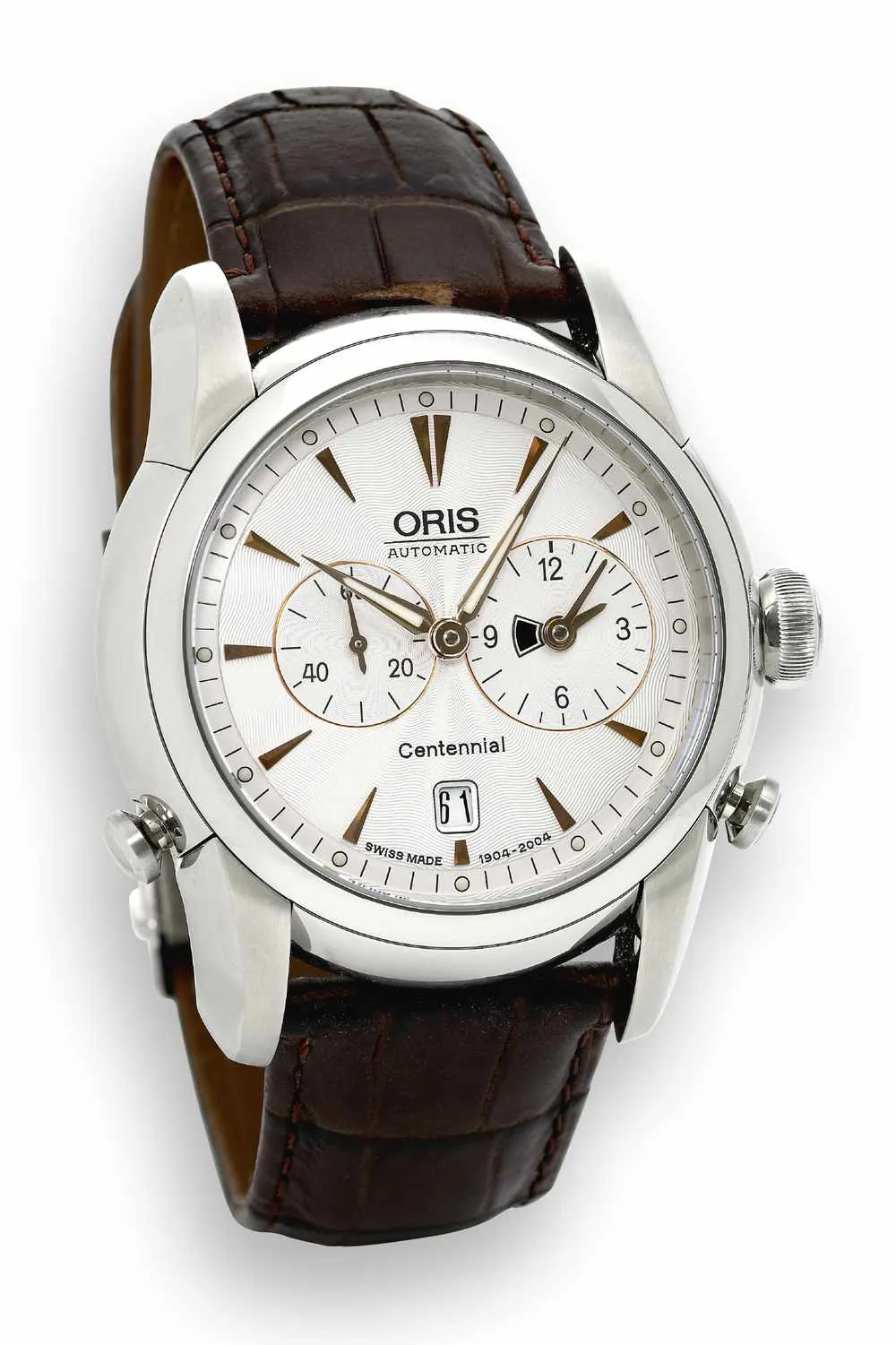 Oris Worldtimer 42mm Stainless steel White