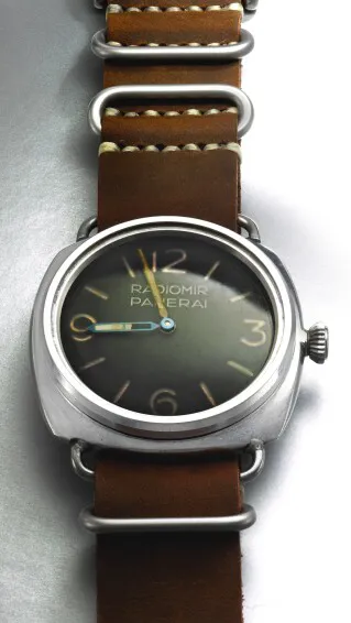 Panerai 3646 47mm Stainless steel Black