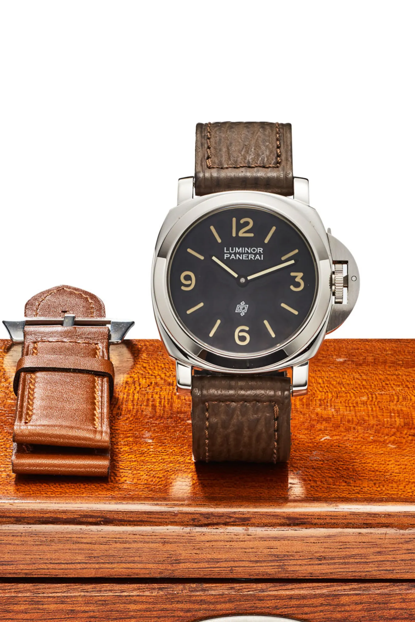 Panerai 5218-201/A 44mm Stainless steel Black