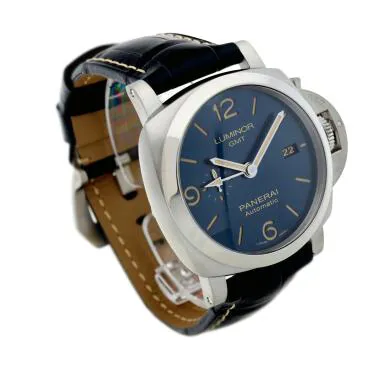 Panerai Luminor 1950 PAM01033 44mm Stainless steel Blue 6