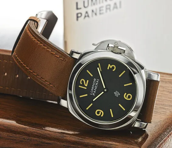 Panerai Pre-Vendome 5218-201/A 44mm Stainless steel Black