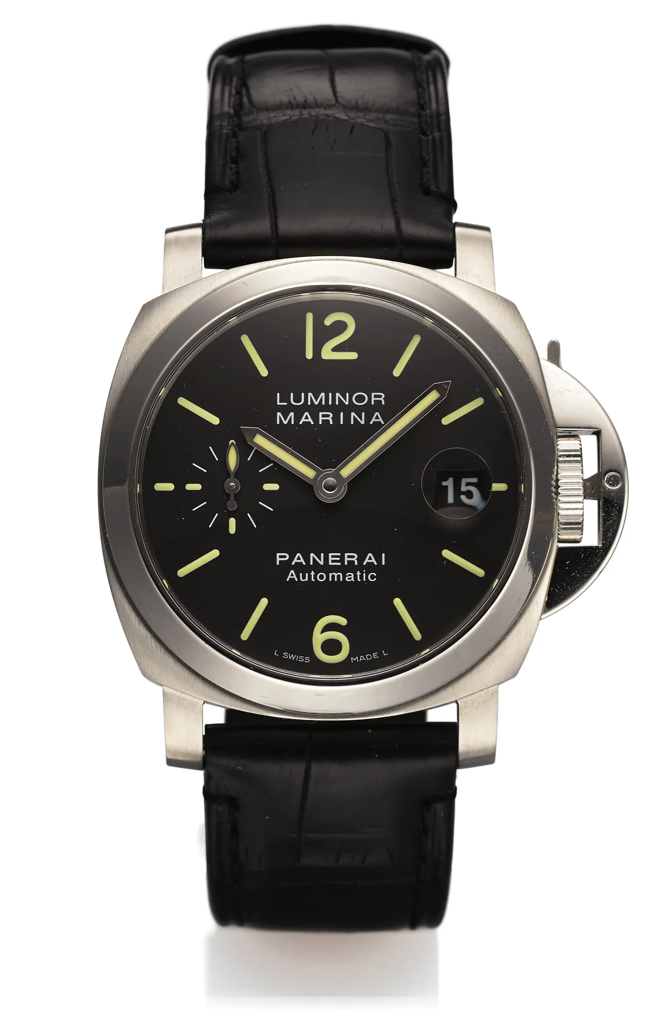 Panerai Luminor Marina 6760 40mm Stainless steel Black