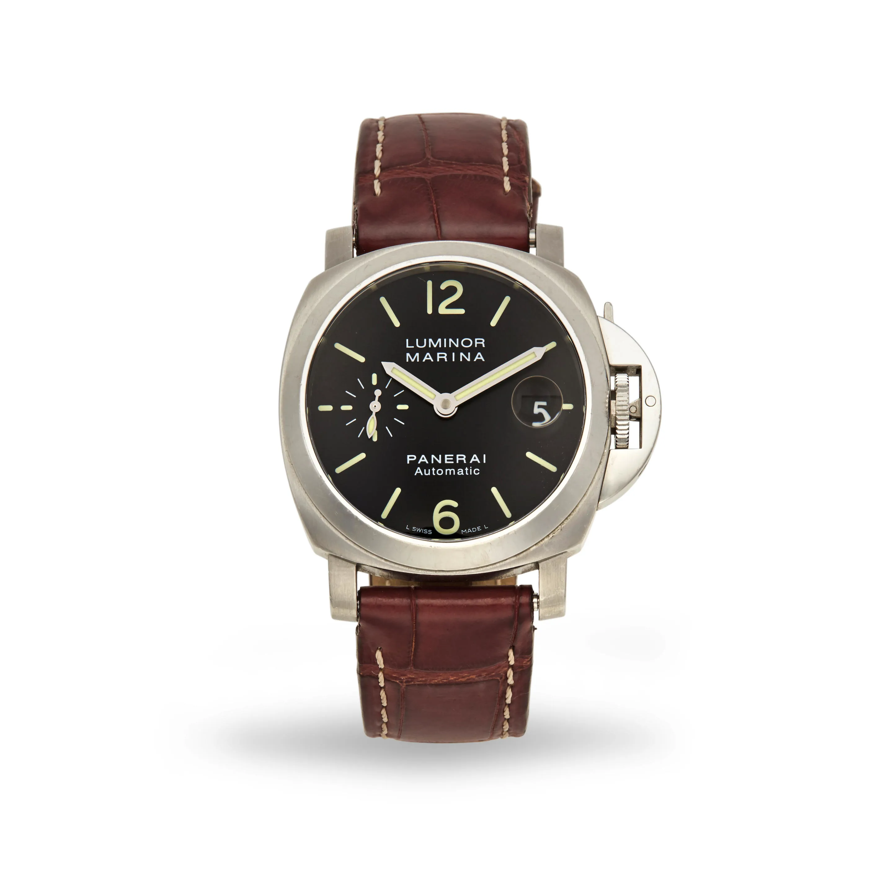 Panerai Luminor Marina Automatic PAM 00048 40mm Stainless steel Black