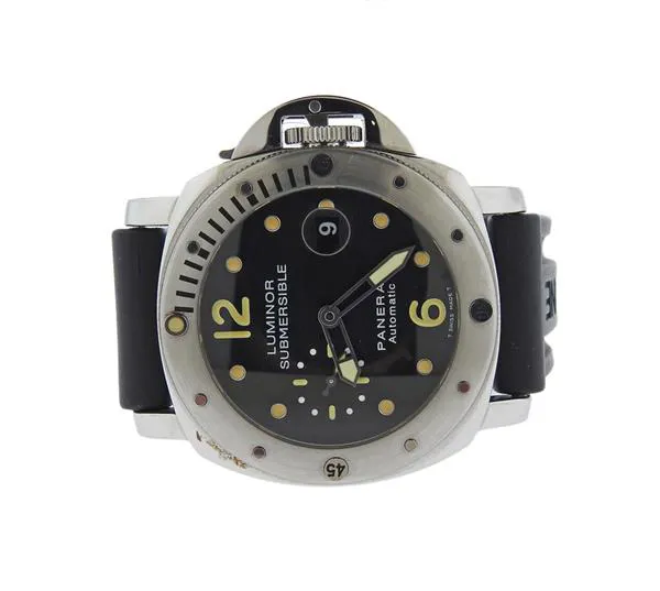 Panerai Submersible PAM 00024 44mm Stainless steel Black 1