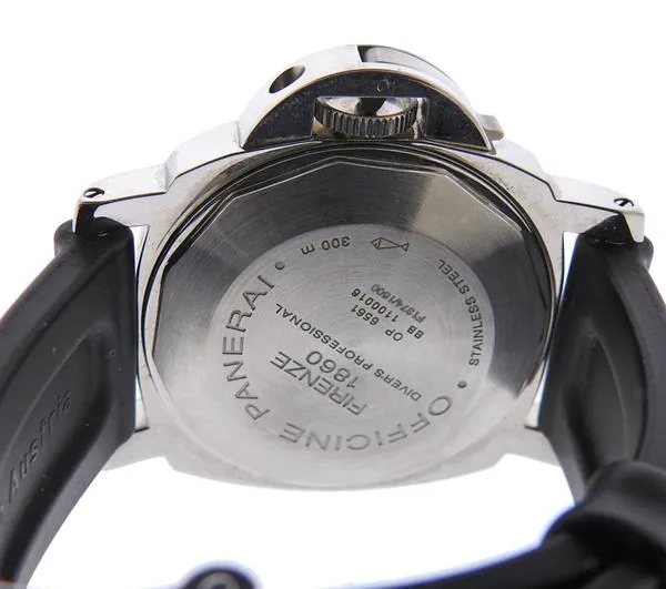 Panerai Submersible PAM 00024 44mm Stainless steel Black 2