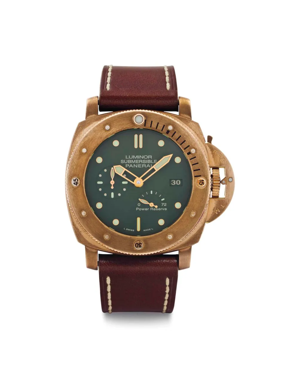 Panerai Submersible PAM 00507 46mm Bronze Green