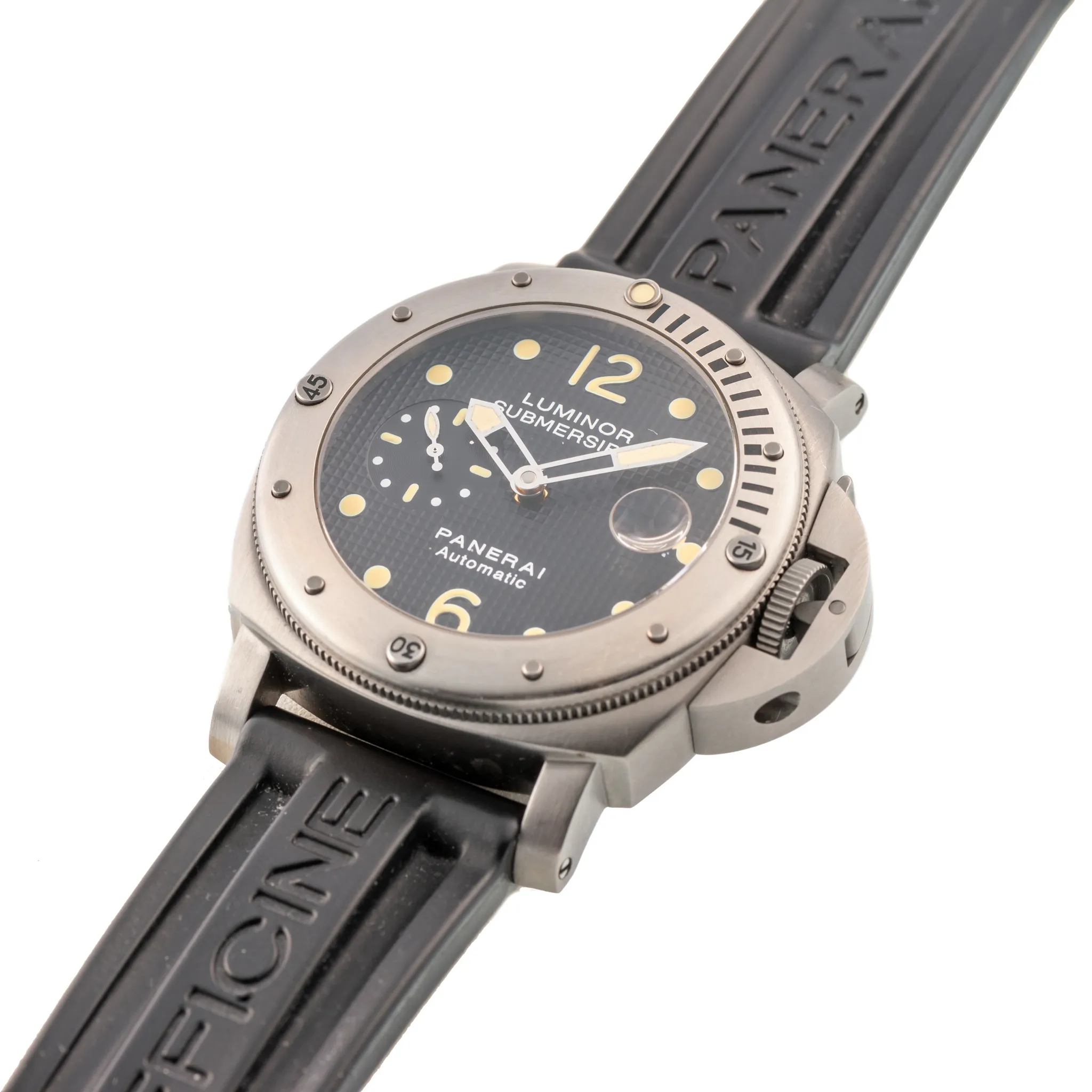 Panerai Submersible PAM 00024 44mm Stainless steel Black 2