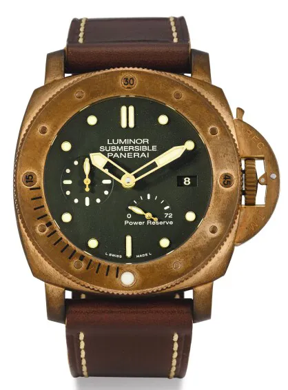 Panerai Submersible PAM 00507 47mm Bronze and Titanium Green