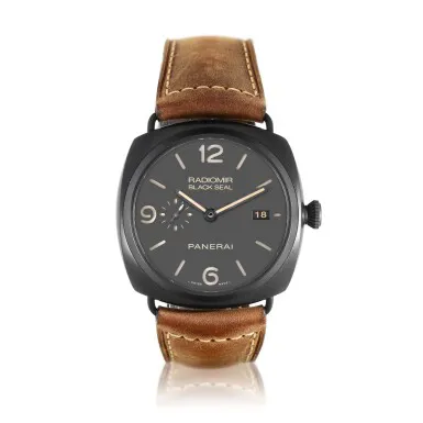 Panerai Radiomir Black Seal 3 Days Aut PAM 00505 45mm Ceramic Brown