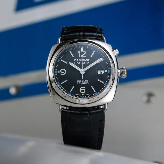 Panerai Radiomir PAM00078 42mm White gold Black 3