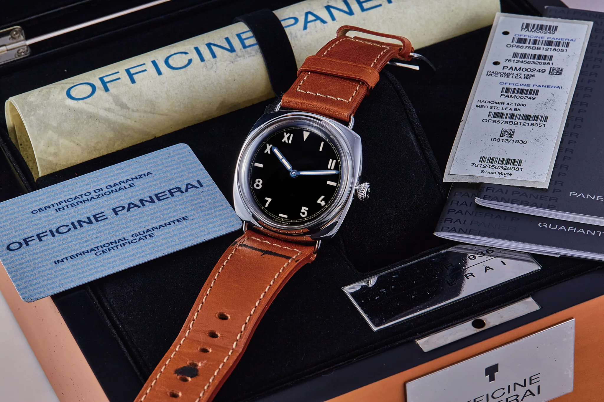 Panerai Special Editions PAM 00249 47mm Stainless steel Black 2