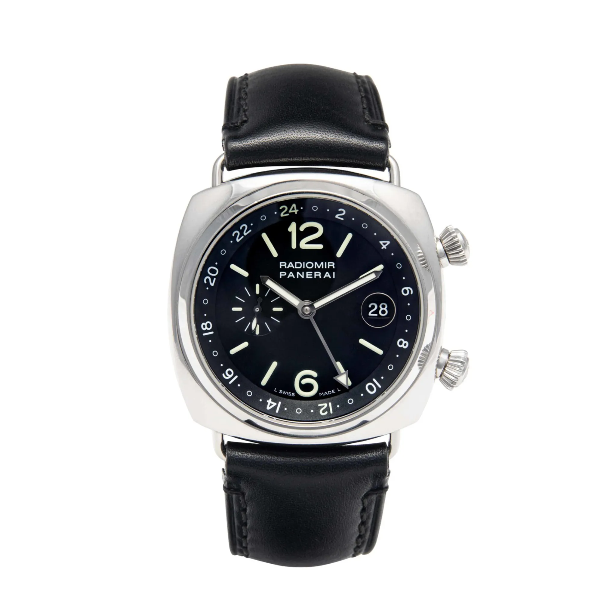 Panerai Radiomir GMT OP 6604 42mm Stainless steel Black