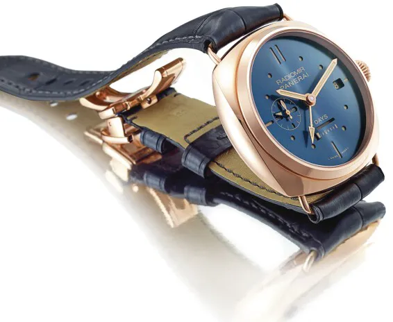 Panerai Special Editions PAM 00538 45mm Rose gold Blue