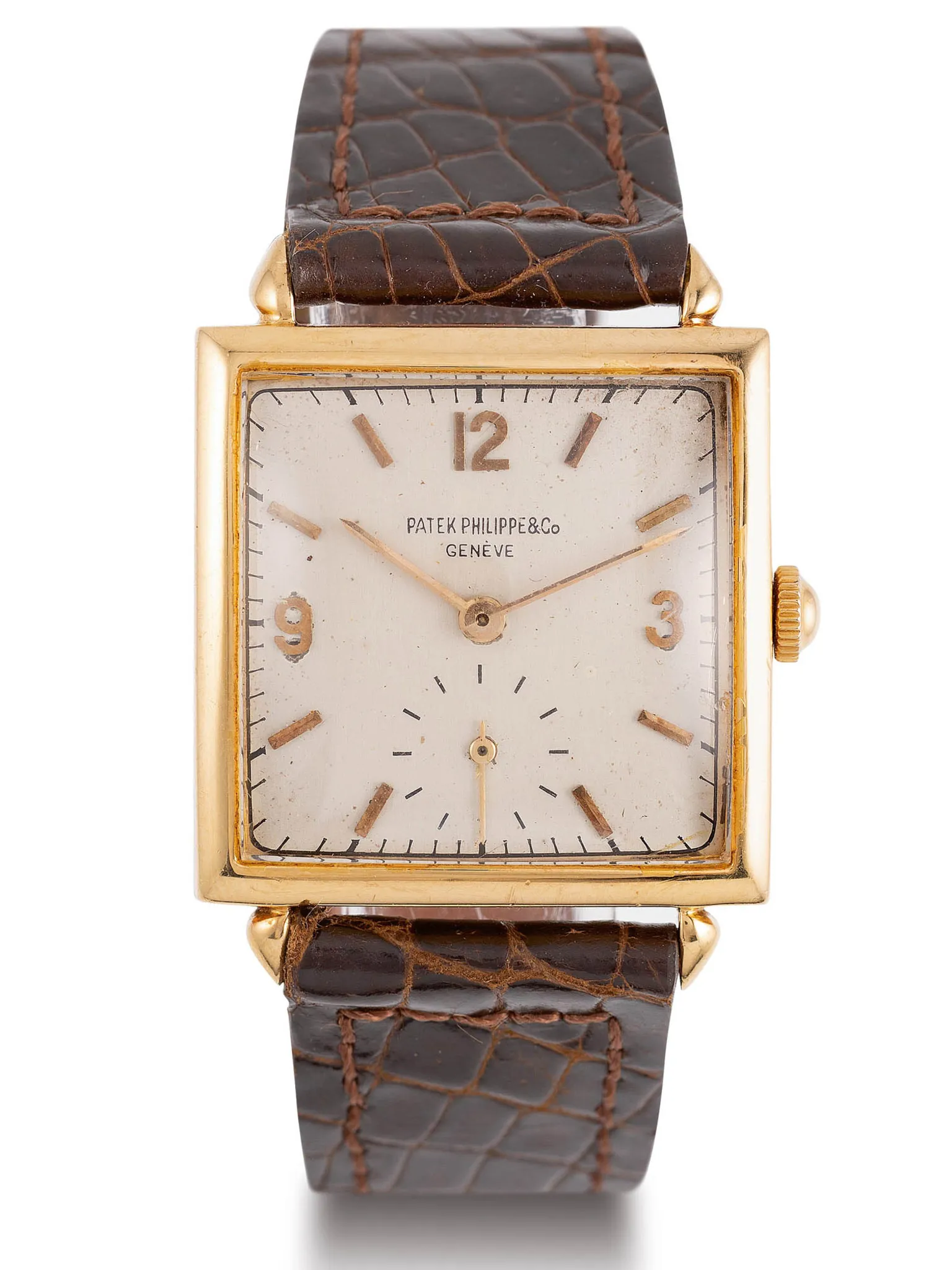 Patek Philippe 1432 27mm 18k yellow-gold Silver