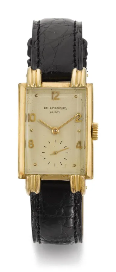 Patek Philippe 1480 23mm Yellow gold Silver