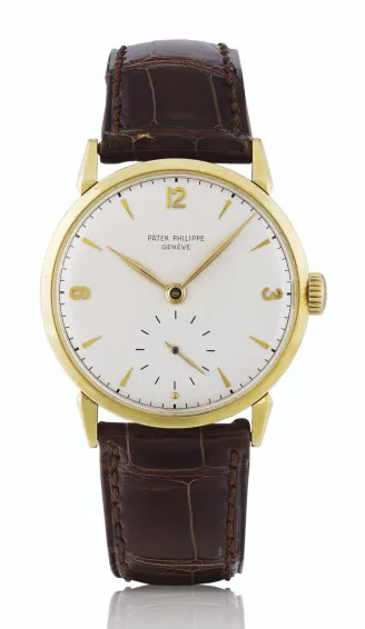 Patek Philippe 1578 35mm Yellow gold Silver