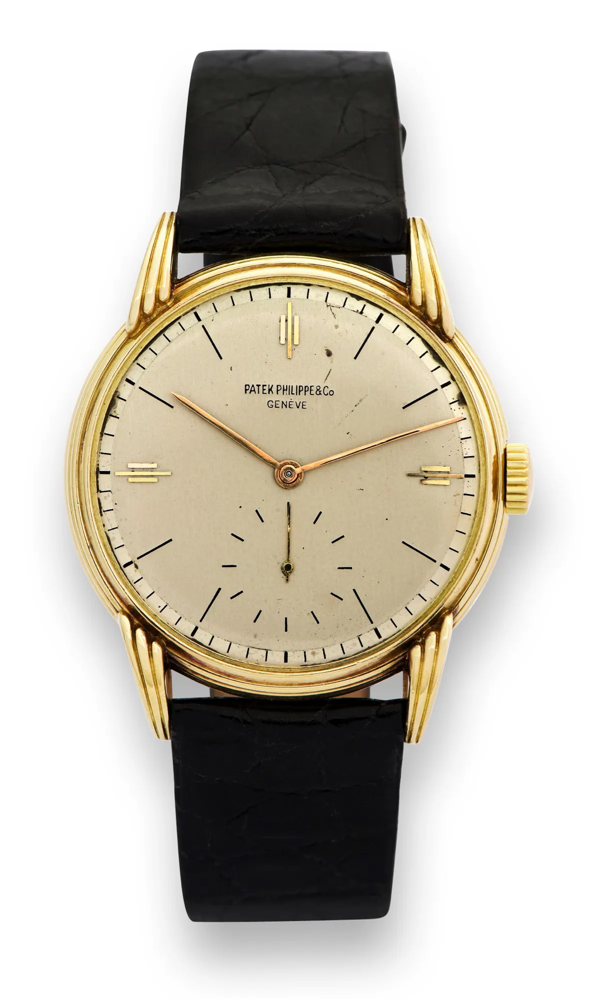 Patek Philippe Vintage 2405 35mm Yellow gold Silver