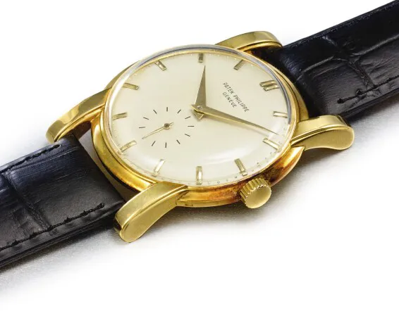 Patek Philippe Calatrava 2428 35mm Yellow gold Silver