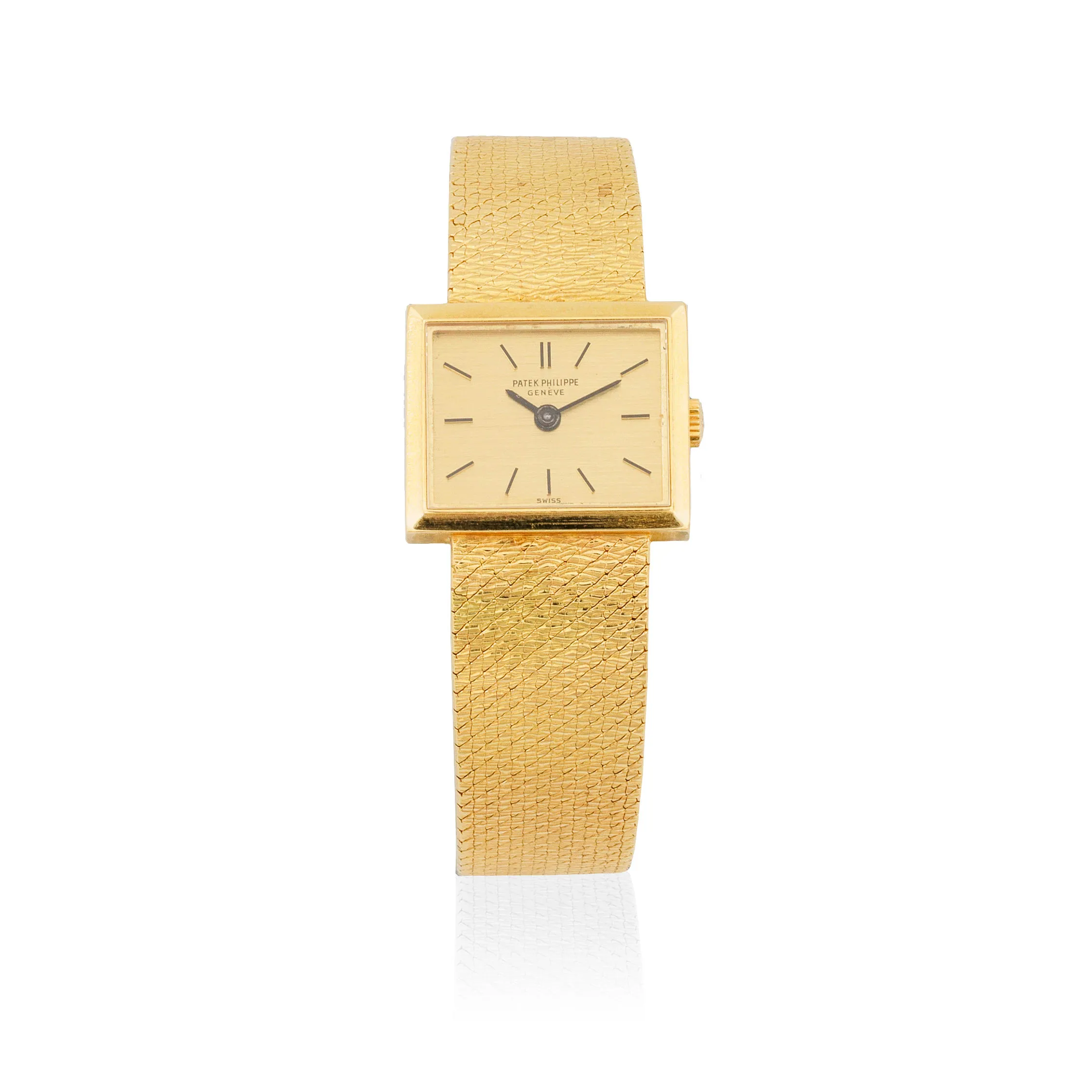 Patek Philippe 3362 19mm Yellow gold Champagne