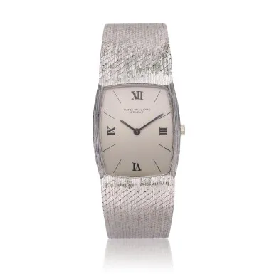 Patek Philippe 3528 25mm White gold Silver