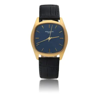 Patek Philippe 3585 36mm Yellow gold Blue