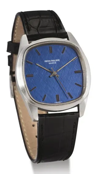 Patek Philippe 3585 36mm White gold Blue