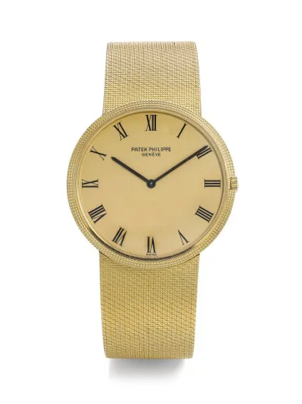 Patek Philippe 3588-1 35mm Yellow gold Gilt dial