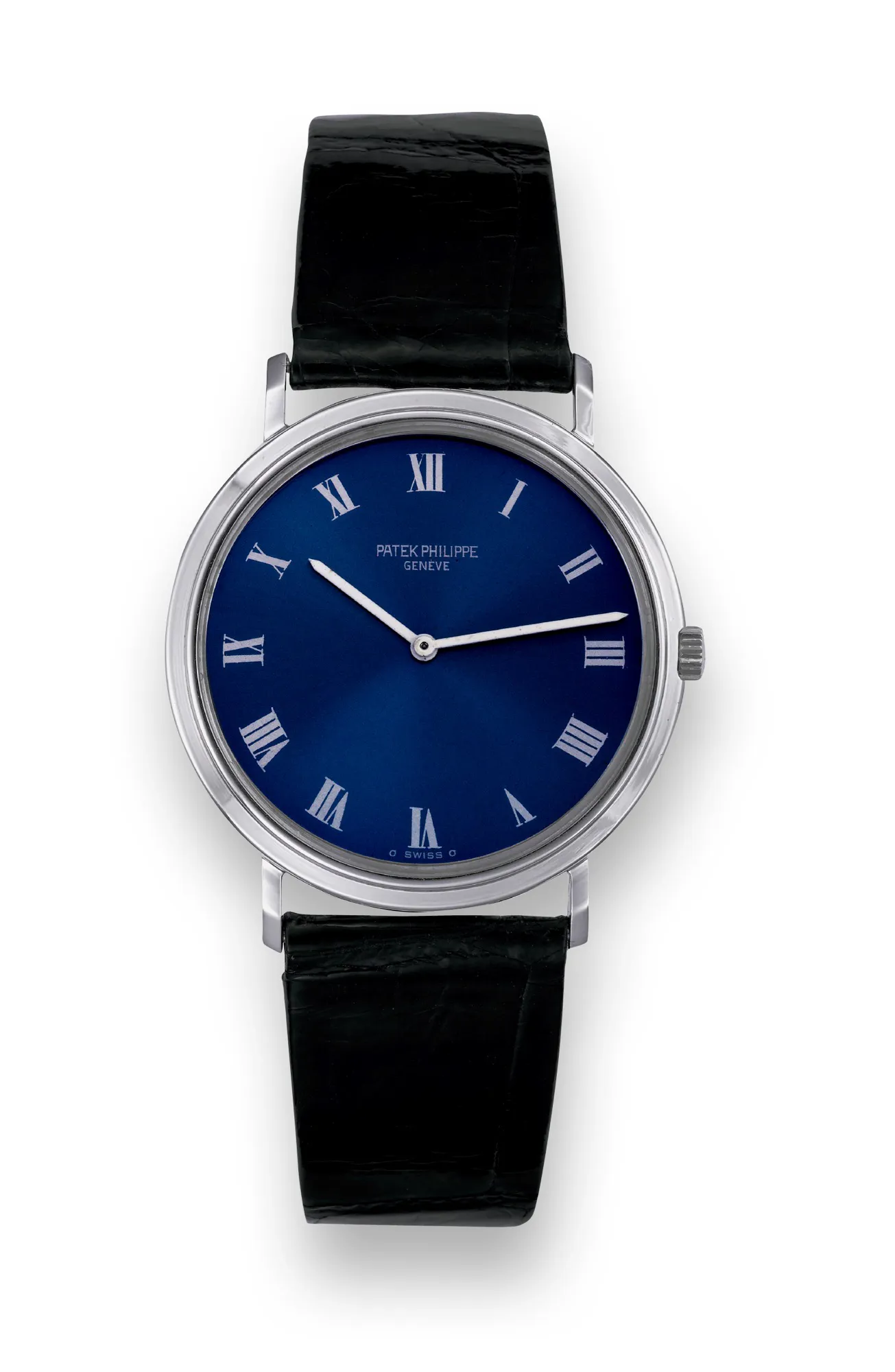 Patek Philippe 3591 33mm White gold Blue