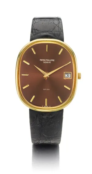 Patek Philippe Golden Ellipse 3605 38mm Yellow gold Sunburst