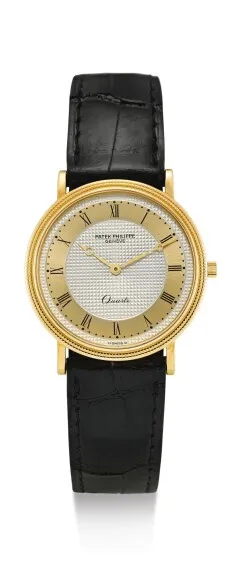 Patek Philippe Calatrava 3744 33mm Yellow gold Silver