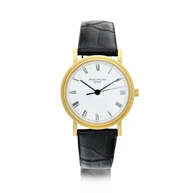 Patek Philippe 3802/200 34mm Yellow gold White