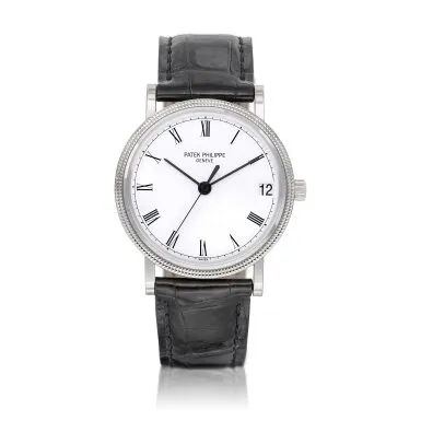 Patek Philippe Calatrava 3802 33mm White gold White