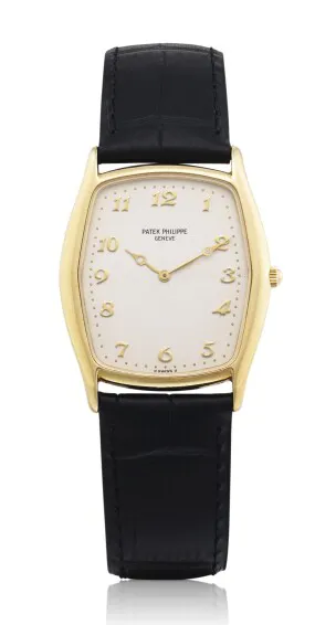 Patek Philippe 3842 28.5mm Yellow gold Silver