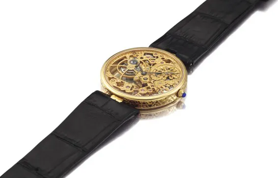 Patek Philippe Calatrava 3878 31mm Yellow gold Skeletonized