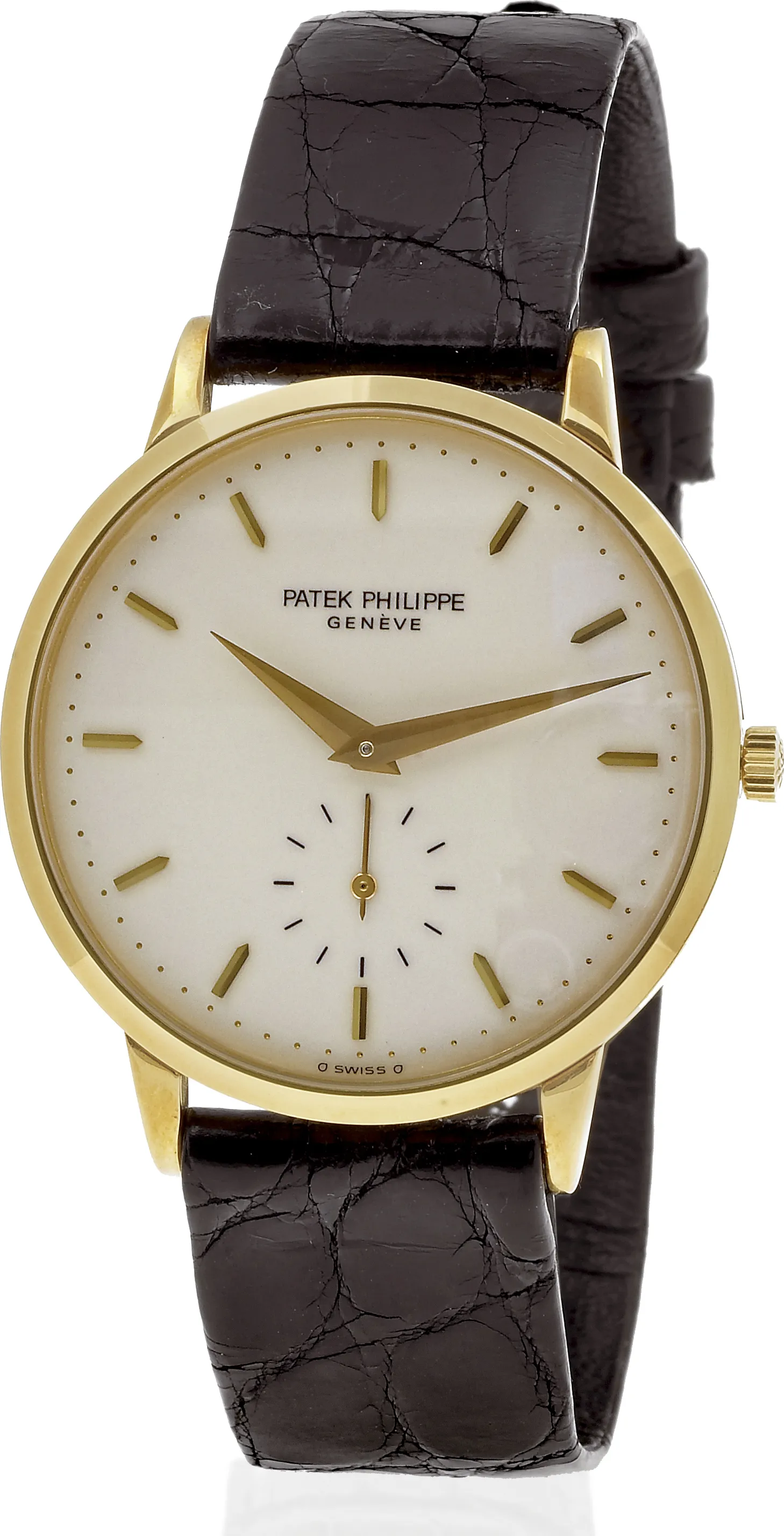 Patek Philippe 3893 33mm Yellow gold White