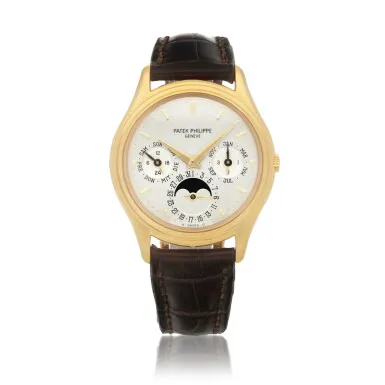 Patek Philippe Perpetual Calendar 3940J 36mm Yellow gold Silver