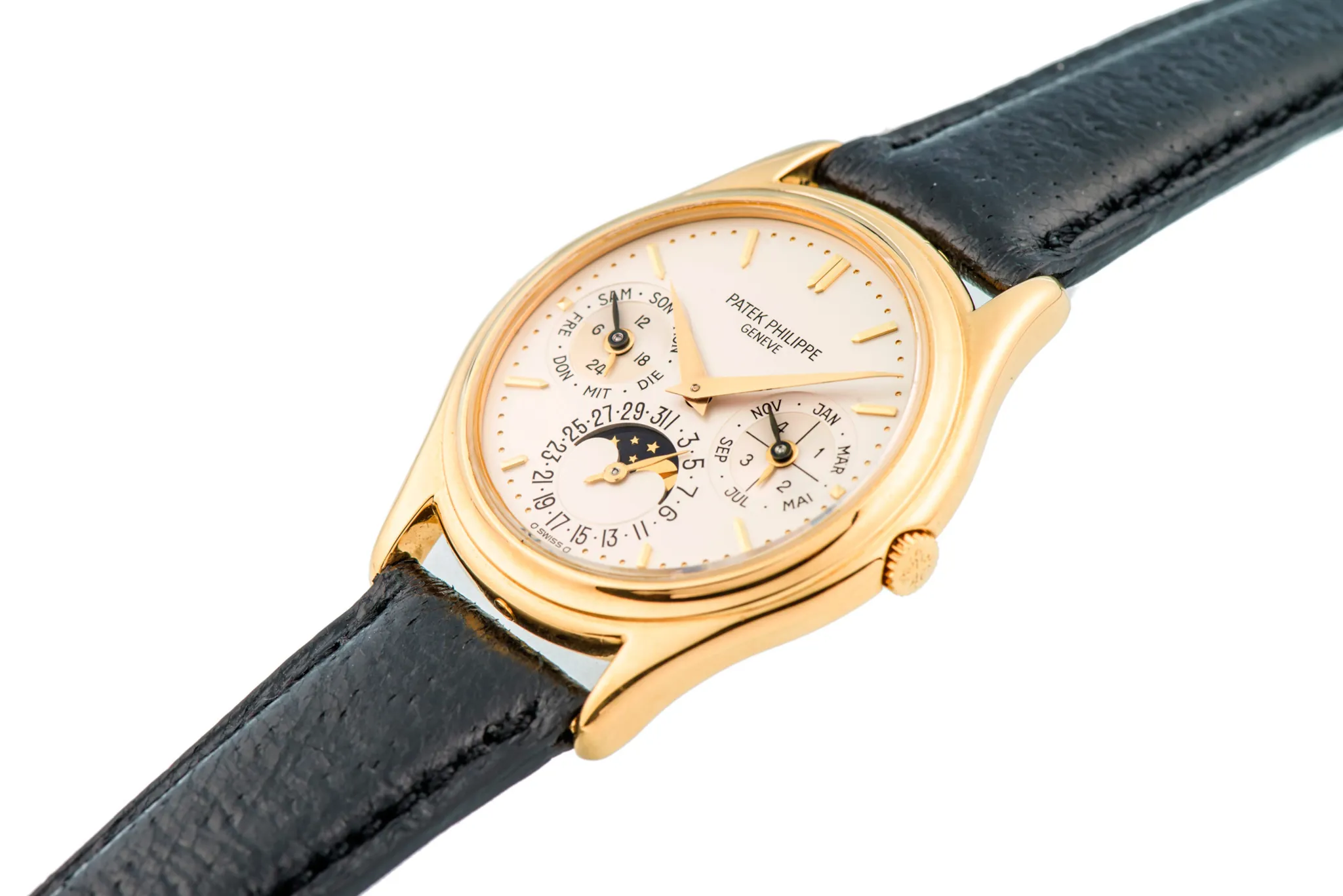 Patek Philippe 3941 36mm Yellow gold White