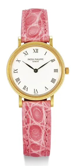 Patek Philippe 4819 25mm Yellow gold White