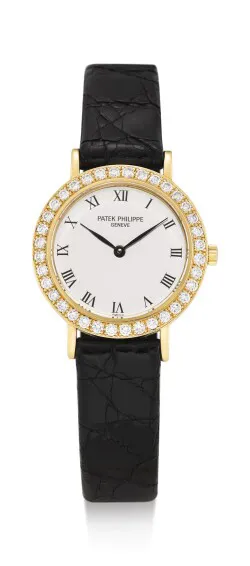 Patek Philippe Calatrava 4820 25.5mm Yellow gold White